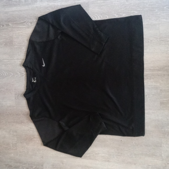 Nike Mens XXL Long sleeve black sweatshirt - Picture 2 of 4